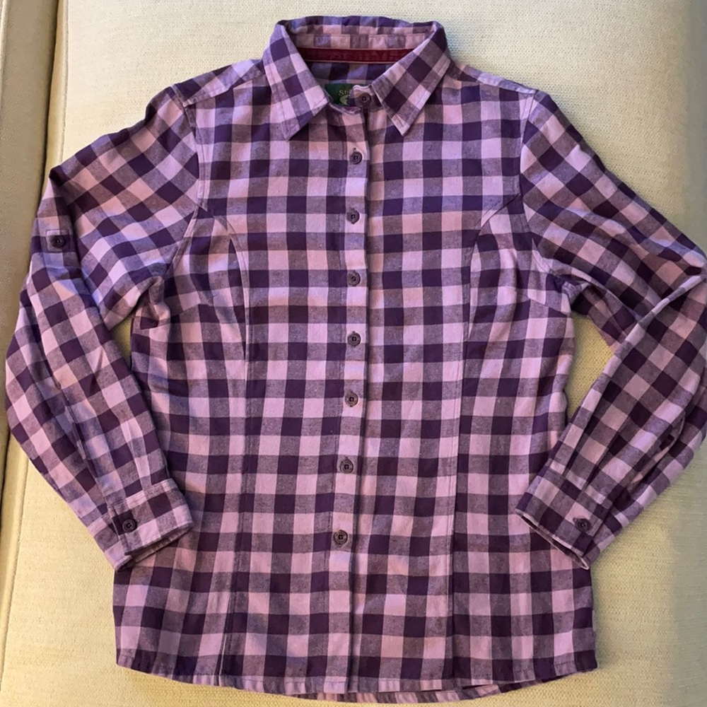 Stillwater Supply Co. Purple Flannel Size S